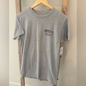 O'Neill Men's NWT Gray Crew T-Shirt S